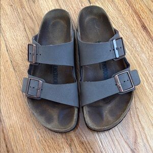 Birkenstock Brown Double Strap Sandals